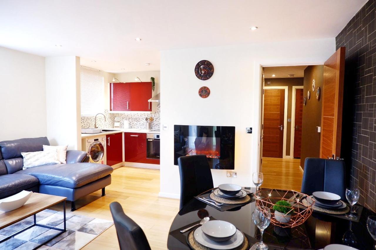 Stunning Apartment Close To Cambridge Station With Free Parking! Luaran gambar