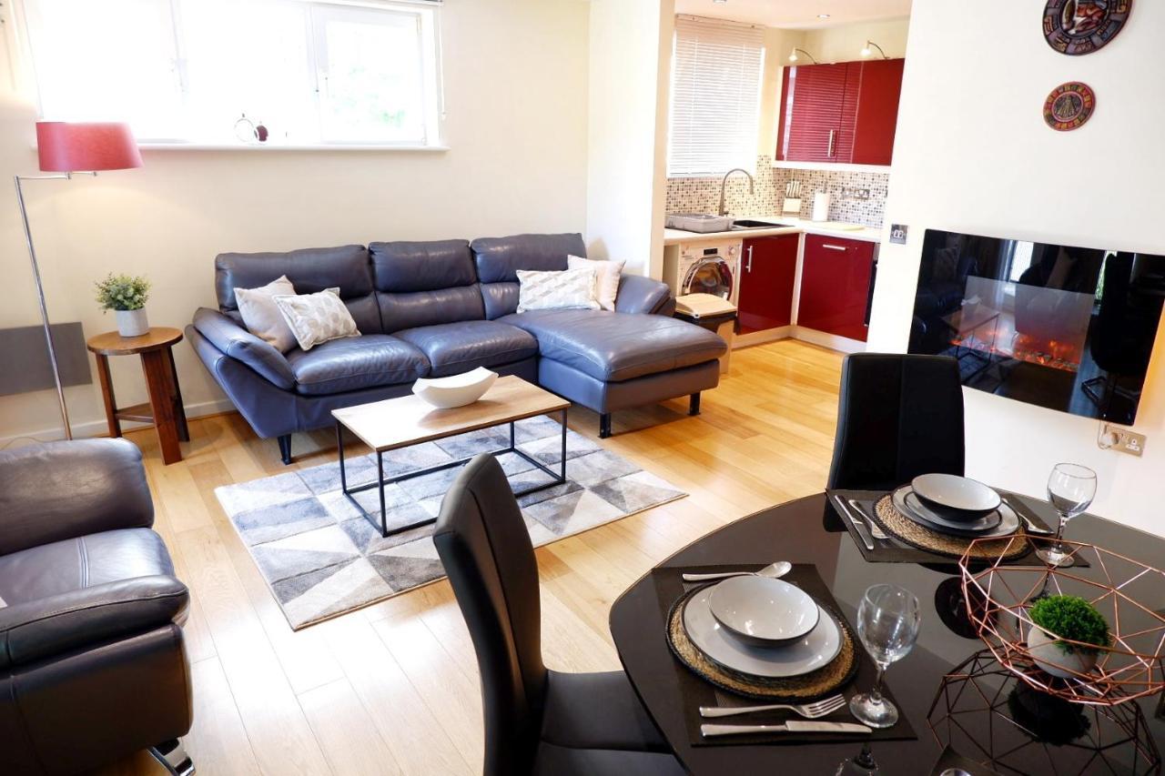 Stunning Apartment Close To Cambridge Station With Free Parking! Luaran gambar