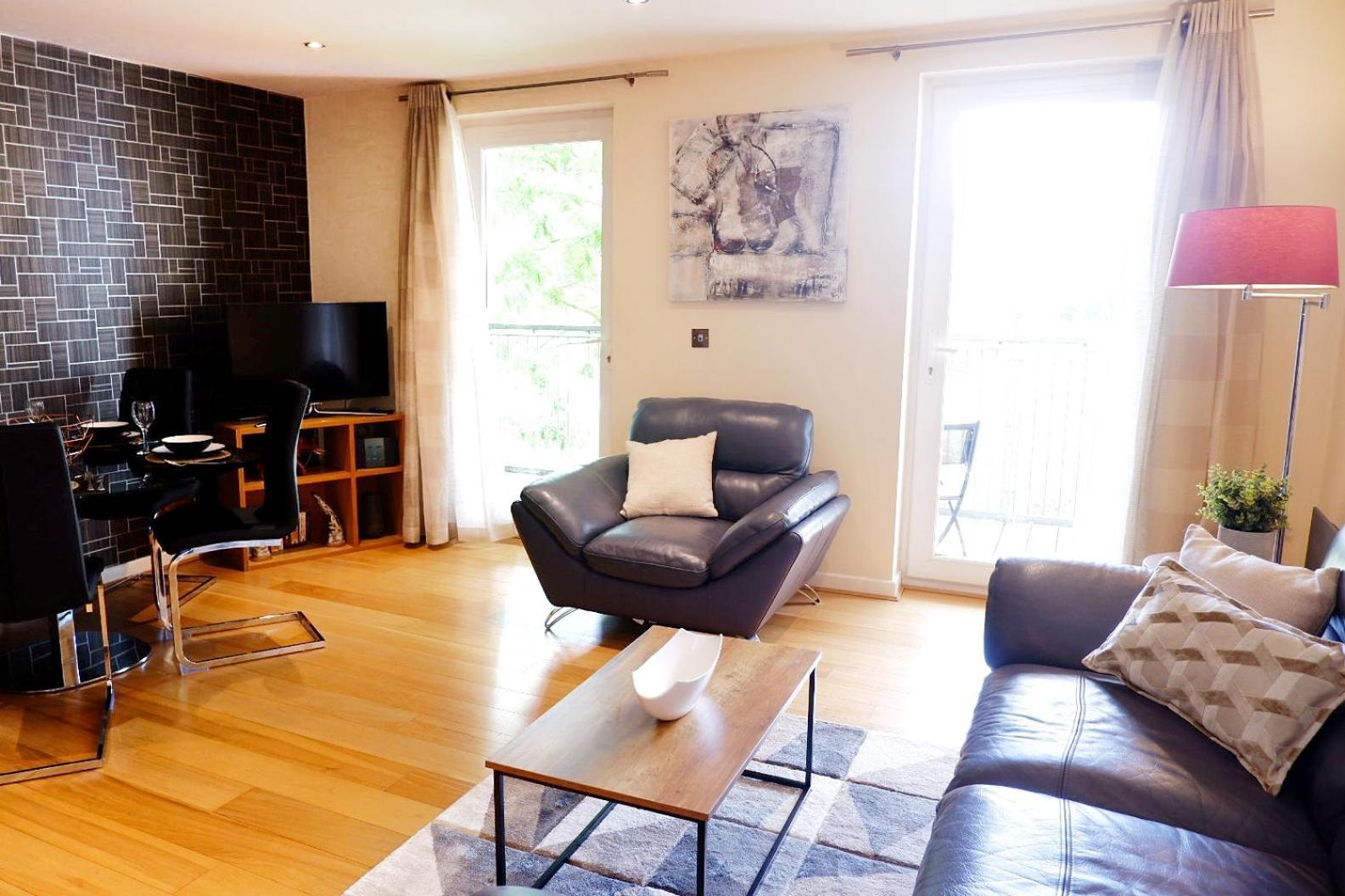 Stunning Apartment Close To Cambridge Station With Free Parking! Luaran gambar